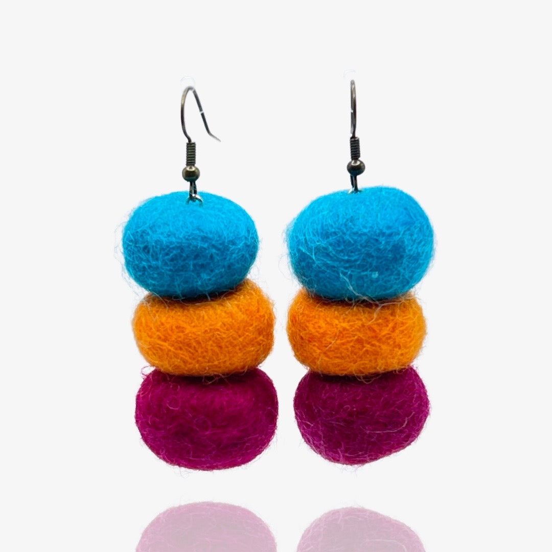 Teal / Orange / Burg