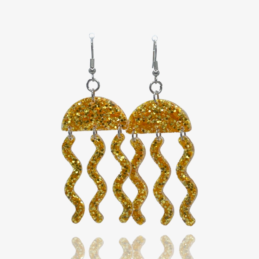 Gold Glitter Jellies