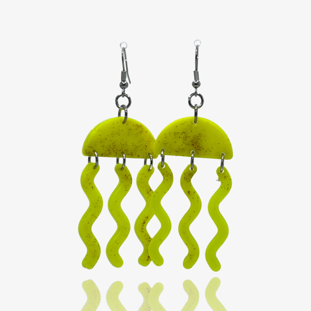 UVR Yellow Glitter Jellies