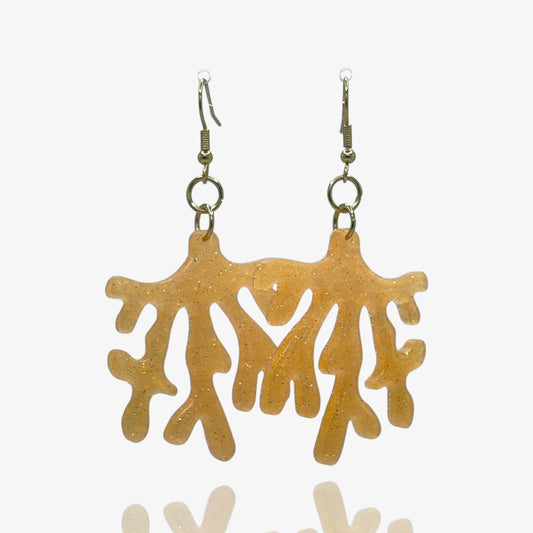 Tangerine Glitter Coral