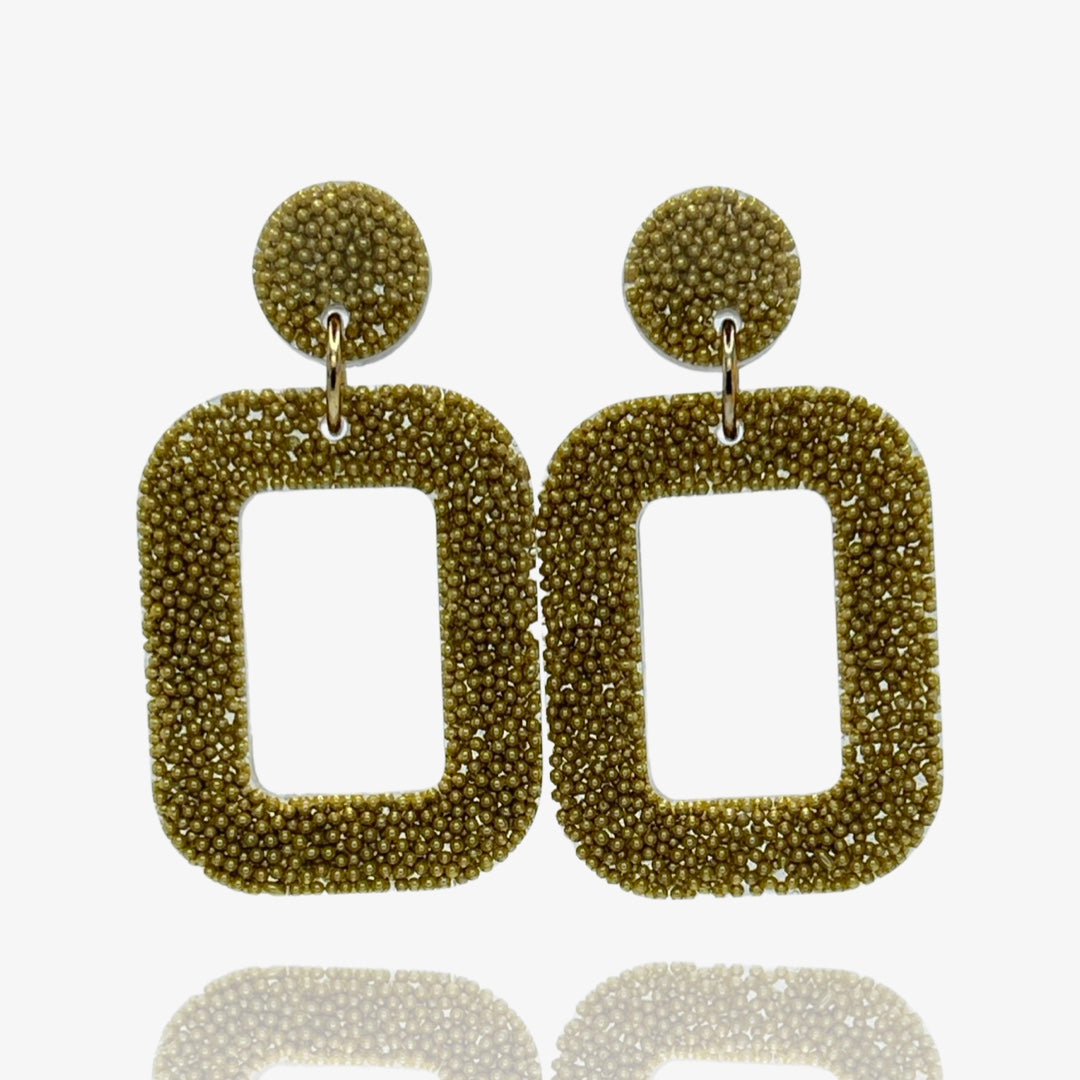 Gold Bubble Owow Studs