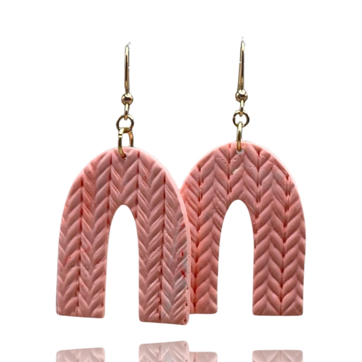Pink Knit Arches