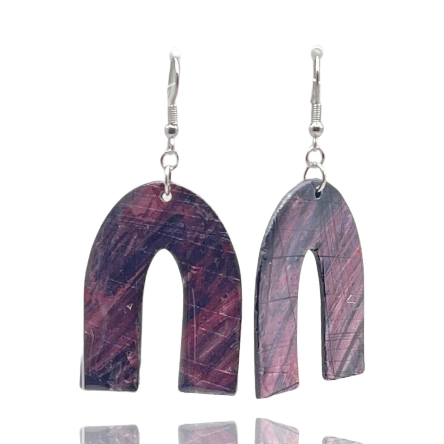 Tall Arches - Red Chromium