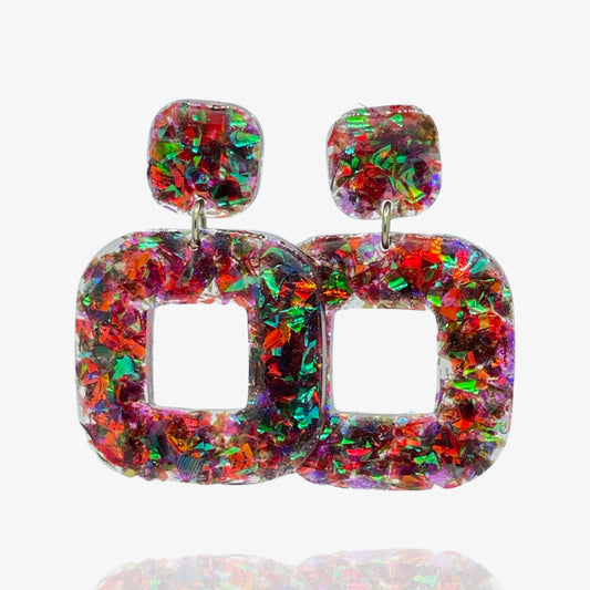 Watermelon Squorcle Studs