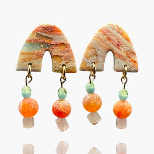 Arch Studs - Fire and Ice