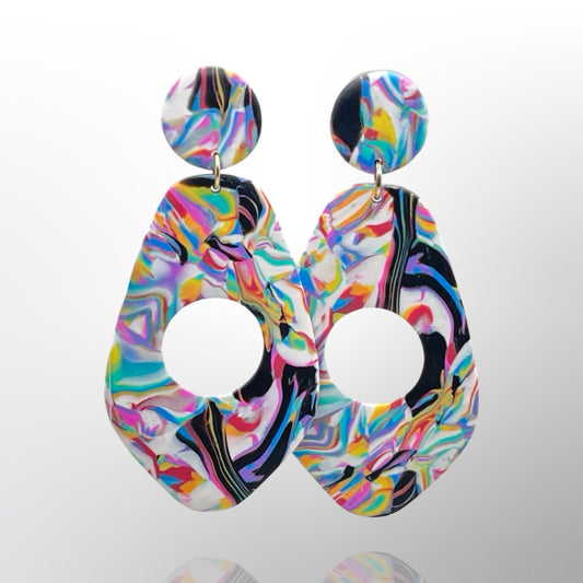 Pebble Studs - Zebracorn